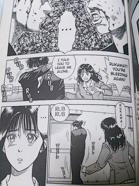 You're bleeding agein