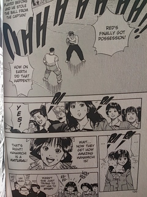 Red's finally got posession!